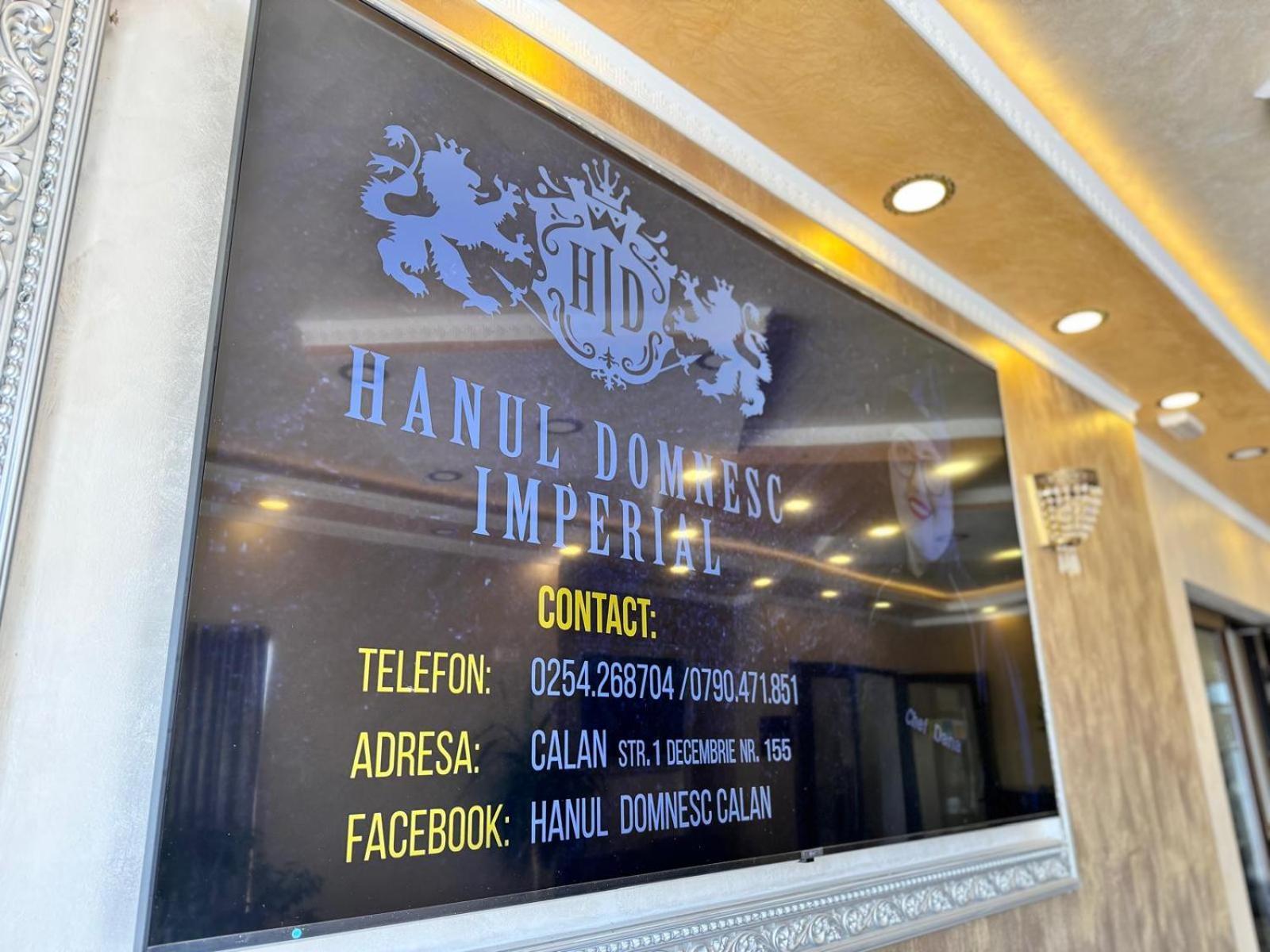 Hanul Domnesc Imperial Hotel & Spa Calan Exterior photo